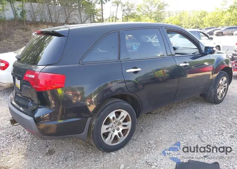 2009 Acura Mdx Technology Package from USA, damaged, VIN 2HNYD28449H517900